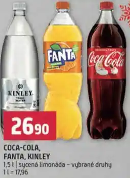 Terno Coca-cola, fanta, kinley nabídka