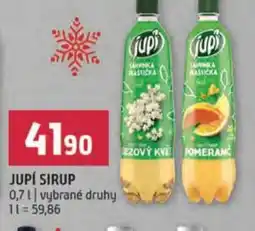 Terno Jupí sirup nabídka