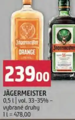 Terno Jägermeister nabídka