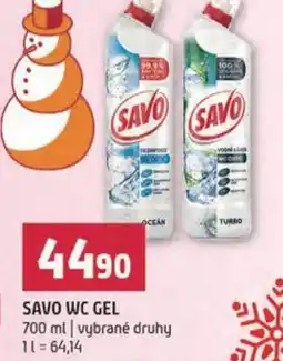 Terno Savo wc gel nabídka