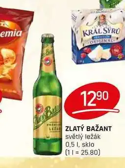 Flop ZLATÝ BAŽANT světlý ležák 0,5l nabídka