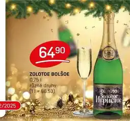 Flop ZOLOTOE BOLŠOE 0,75l nabídka
