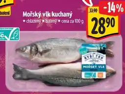 Albert Mořský vlk kuchan, cena za 100 g nabídka