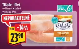 Albert Tilápie - filet, cena za 100 g nabídka