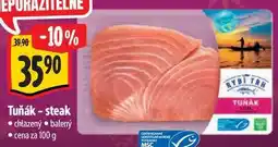 Albert Tuňák - steak, cena za 100 g nabídka