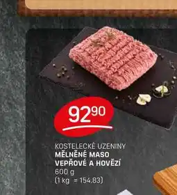 Flop MĚLNĚNÉ MASO VEPŘOVÉ A HOVĚZÍ 600 g nabídka