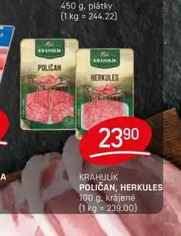 Flop POLIČAN, HERKULES 100 g, krájené nabídka