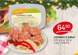 Flop UTOPENCI S CIBULÍ 520 g. p.p. 312 g nabídka
