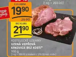 Flop UZENÁ VEPŘOVÁ KRKOVICE BEZ KOSTI 100g nabídka