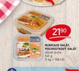 Flop RUMCAJS SALÁT, POCHOUTKOVÝ SALÁT různé druhy 140 g nabídka