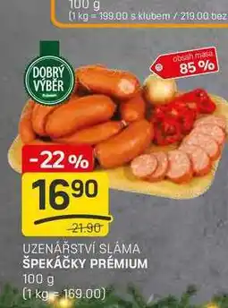 Flop ŠPEKÁČKY PRÉMIUM 100g nabídka