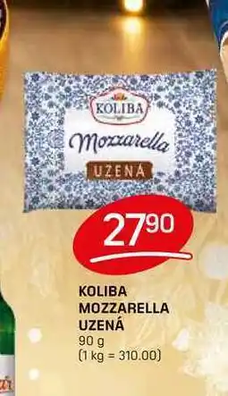 Flop KOLIBA MOZZARELLA UZENÁ 90 g nabídka