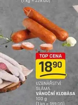 Flop VÁNOČNÍ KLOBÁSA 100g nabídka