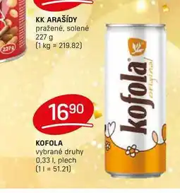 Flop KOFOLA vybrané druhy 0,331, plech nabídka