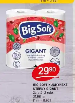 Flop BIG SOFT KUCHYŇSKÉ UTĚRKY GIGANT 2vrsté, 2 role, 31,98 m nabídka