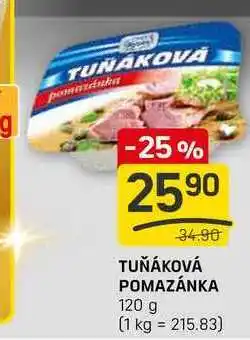 Flop TUŇÁKOVÁ POMAZÁNKA 120 g nabídka