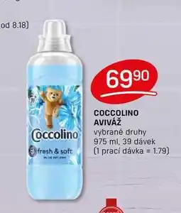 Flop COCCOLINO AVIVÁŽ vybrané druhy 975 ml, 39 dávek nabídka