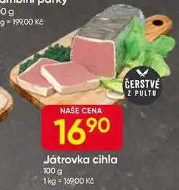 Hruška Játrovka cihla 100 g nabídka