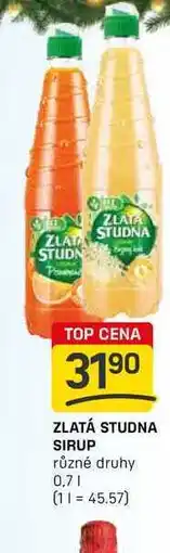 Flop ZLATÁ STUDNA SIRUP různé druhy 0,7l nabídka