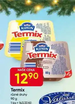 Hruška KUNÍN Termix různé druhy 90 g nabídka