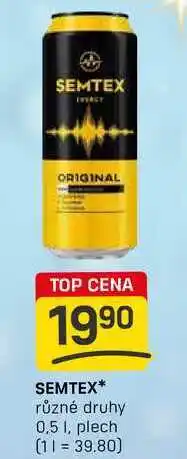 Flop SEMTEX různé druhy 0,5, plech nabídka