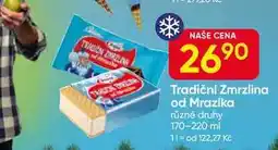 Hruška Tradiční Zmrzlina od Mrazíka různé druhy 170-220 ml nabídka