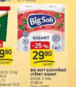 Flop KUCHYŇSKÉ UTĚRKY GIGANT 2vrsté, 2 role nabídka