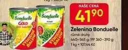 Hruška Zelenina Bonduelle různé druhy 440-545 g/PP 360-390 g nabídka
