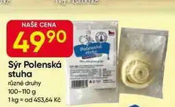 Hruška Sýr Polenská stuha různé druhy 100-110 g nabídka