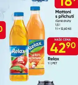 Hruška Relax 1l PET nabídka