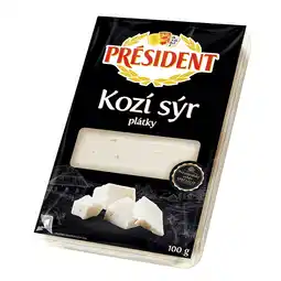 Hruška Président kozí sýr plátky 100g nabídka
