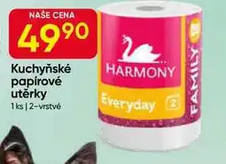 Hruška HARMONY Kuchyňské papírové utěrky 1ks, 2-vrstvé nabídka