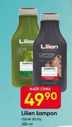 Hruška Lilien šampon různé druhy 350 ml nabídka