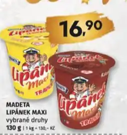 Terno Madeta lipánek maxi nabídka
