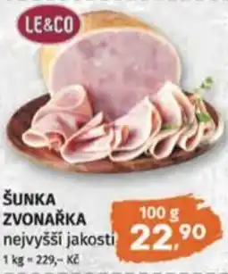 Terno Šunka zvonařka nejvyšší jakosti nabídka