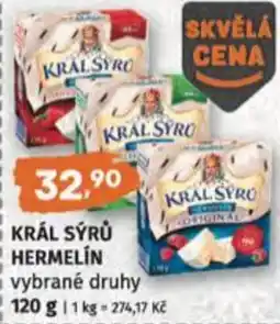 Terno Král sýrů hermelín nabídka