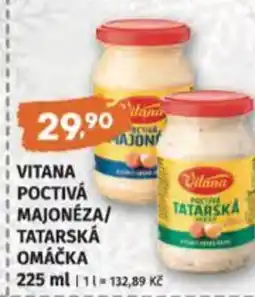 Terno Vitana poctivá majonéza/ tatarska omáčka nabídka