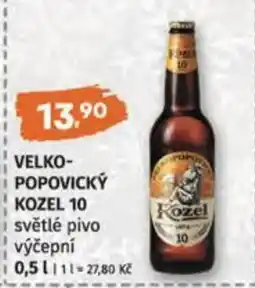 Terno Velkopopovický kozel 10 světlé pivo nabídka