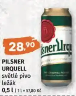 Terno Pilsner urquell světlé pivo ležák nabídka