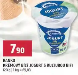 Terno Ranko krémový bílý jogurt s kulturou bifi nabídka