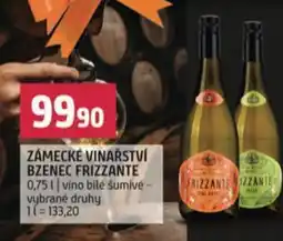 Terno Zámecké vinařství bzenec frizzante nabídka