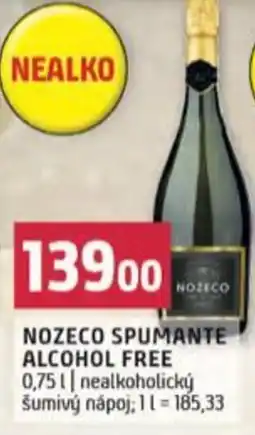 Terno Nozeco spumante alcohol free nabídka