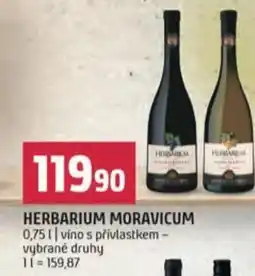 Terno Herbarium moravicum nabídka