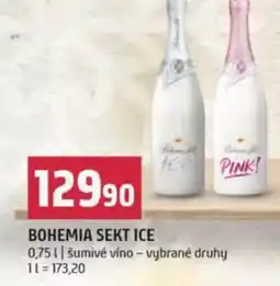 Terno Bohemia sekt ice nabídka