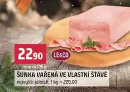 Terno Šunka vařená ve vlastní šťávě nabídka