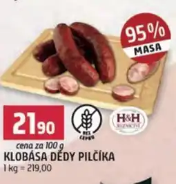 Terno Klobása dědy pilčíka nabídka