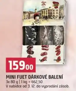 Terno Mini fuet dárkové balení nabídka