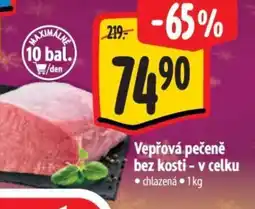Albert Vepřová pečeně bez kosti - v celku nabídka