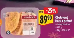 Albert Obalovaný řízek z pečeně nabídka