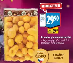 Albert Brambory konzumní pozdní nabídka